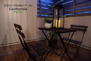 California Patio (カリフォルニアパティオ) ソーラー充電フェイクキャンドル, キャンドルランタン, ソーラーランタン-バーベキューのアクセサリー-カリフォルニアパティオBBQShop-カリフォルニアパティオBBQShop