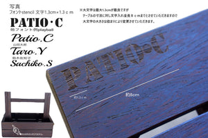 【納期　ご注文より１ヵ月ほど】　ハンディ　ピクニックテーブル【ブラウンシュガー】高級木材ウエンジ（made in Japan）カラクリ折りたたみテーブル