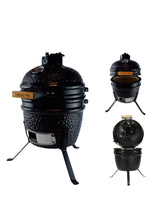 画像をギャラリービューアに読み込む, Ro mini Grill セラミック製　チャコールBBQグリル (27cm) (10.5 inch) CaliforniaPatio (カリフォルニアパティオ)