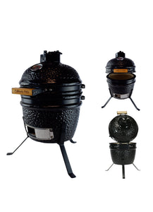 Ro mini Grill セラミック製　チャコールBBQグリル (27cm) (10.5 inch) CaliforniaPatio (カリフォルニアパティオ)